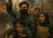 Rangkaian Demonstrasi Akhir Agustus Merenggut 7 Nyawa