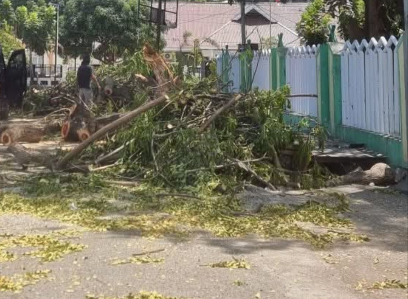 Masjid Agung Kini Tak Rindang