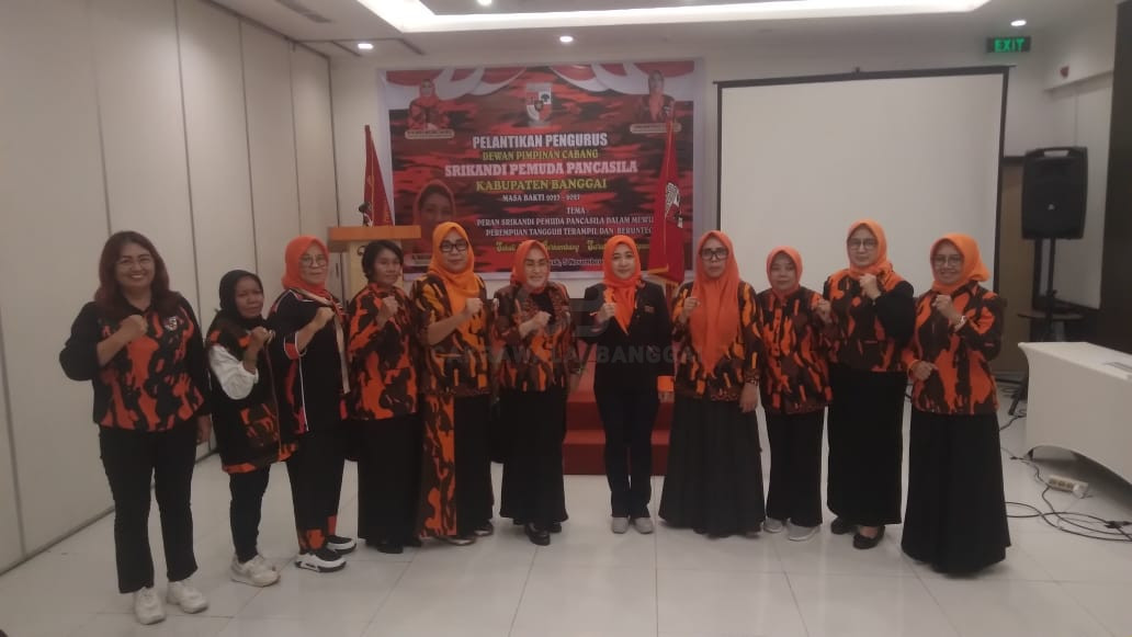 Srikandi Pemuda Pancasila Banggai Dilantik