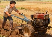 Traktor Ditarik, Petani Tuntut Transparansi