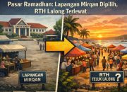 Pasar Ramadhan: Lapangan Mirqan Dipilih, RTH Lalong Terlewat
