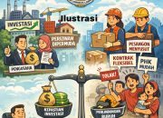 Kontrak Kerja Buruh Kian Rentan di Era UU Cipta Kerja