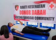 Momentum Donor Darah Polisi Banggai