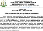 Kejari Banggai Tegaskan Tak Ada Unsur Bela Diri dalam Perkara MR