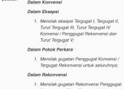Lawan Keputusan Prabowo, Gugatan Hari Sapto Ditolak Pengadilan