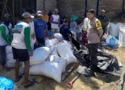 Kebakaran di Tempat Penggilingan Padi