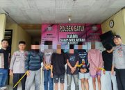Bobol Toko 99 Batui, Polisi Tangkap Tujuh Lelaki