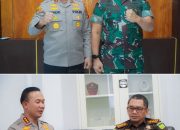 Kapolresta Banggai Rajut Sinergi dengan Kejari dan TNI, PN Luwuk Belum Masuk Agenda