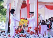 HUT RI-81, Bupati Banggai Baca Pancasila