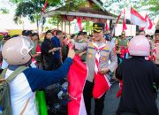 Ratusan Bendera Merah Putih Dibagikan