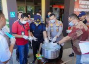 Polresta Banggai Musnahkan Sabu dan Belasan Ribu Obaya