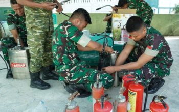 Karhutla Mengintai Banggai, Kodim Perkuat Pasukan Hadapi Api