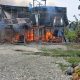 Rumah Panggung di Batui Ludes Terbakar