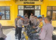 Propam Bongkar HP Personel Polresta Banggai