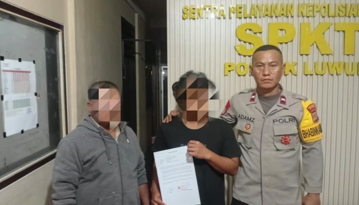 Masalah Gurita Berakhir Damai di Mapolsek Luwuk