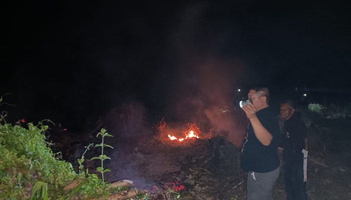 Karhutla Malam Hari Mengamuk di Lamala