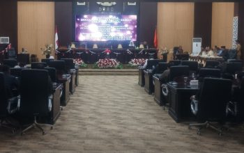 Paripurna KUPA-PPAS 2026, Ketua DPRD Soroti OPD yang “Acuh”