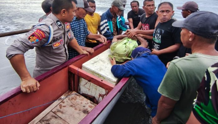 Warga Kintom Ditemukan Tewas di Atas Perahu