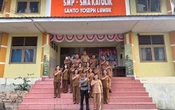Polisi Ingatkan Pelajar Katolik Luwuk Tentang Bullying