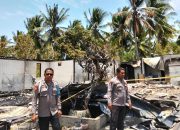 Rumah Kades Nipa Kalemoan Ludes Terbakar