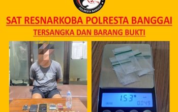 Tujuh Paket Sabu Siap Edar, Pemuda 24 Tahun Diciduk Polisi