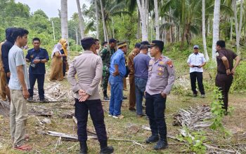 Sengketa Kebun Kelapa di Nuhon, Polisi Kawal Peninjauan Objek Tanah