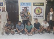 Pesta Miras Berujung Pengeroyokan, Lima Pelaku Diamankan