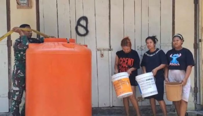 Warga Tanjung Tuwis Butuh Air Bersih, Kodim 1308/LB Turun Tangan
