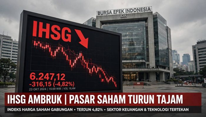 IHSG Ambruk Lebih dari 11 Persen