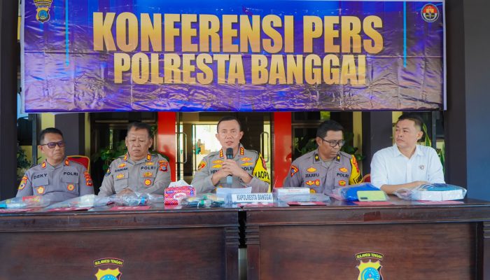 Kapolresta Banggai Nyatakan Perang terhadap Narkoba