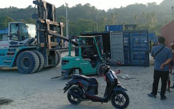 Besi Beton Putus, Pekerja Tewas di Pelabuhan Tangkiang