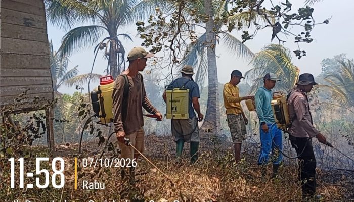 5 Hektare Kebun Warga Terbakar