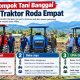 Tiga Kelompok Tani Banggai Terima Traktor