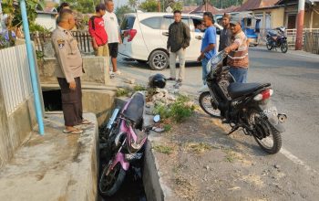 Tabrakan Dua Motor di Pagimana, Lukai Tiga Orang