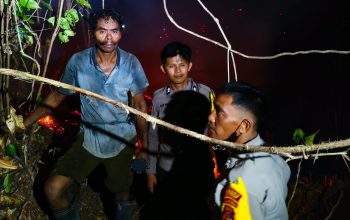 1,3 Hektare Lahan di Bangkep Terbakar