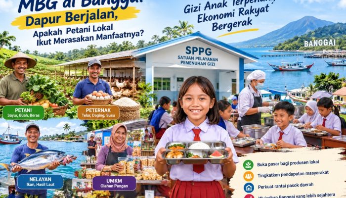 MBG Berjalan, Apakah Petani di Banggai Ikut Merasakan Manfaatnya?