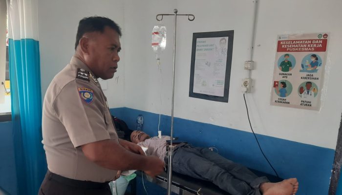 Laka Lantas, Pria 61 Tahun Patah Tulang Tangan