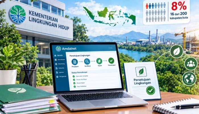 Baru 8 Persen Daerah Aktifkan Admin Persetujuan Lingkungan