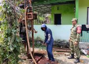 Kodim 1308/Luwuk Banggai Bangun Sumur Bor di Desa Kayowa