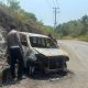 Mobil Pengangkut Sayur Terbakar