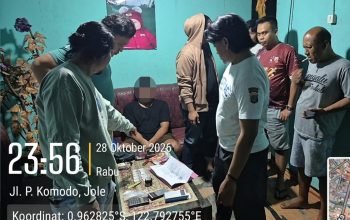 Polresta Banggai Sita 30,10 Gram Sabu di Rumah Warga