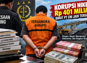 Korupsi Nikel Rp401 Miliar, Dirut PT CNI Jadi Tersangka